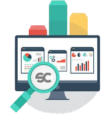 website SEO optimization concept showing search ranking, traffic growth, and digital marketing strategy
